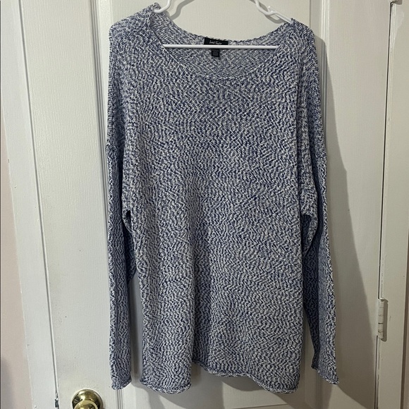 Lord & Taylor Sweaters - Lord&Taylor Blue Patterned Sweater